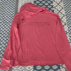 Vineyard Vines Men’s Island T-Shirt Hoodie, Sz Medium